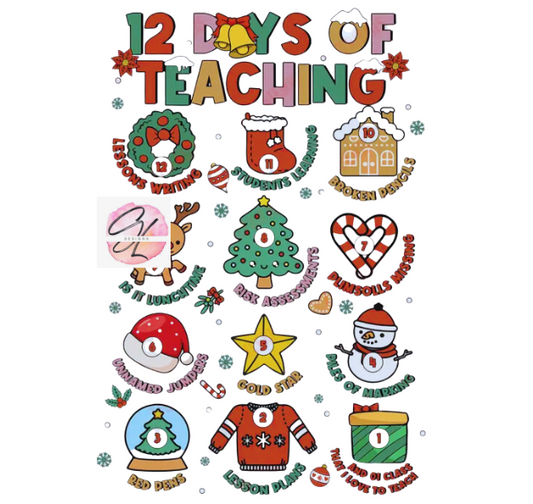 12 Days of Teaching