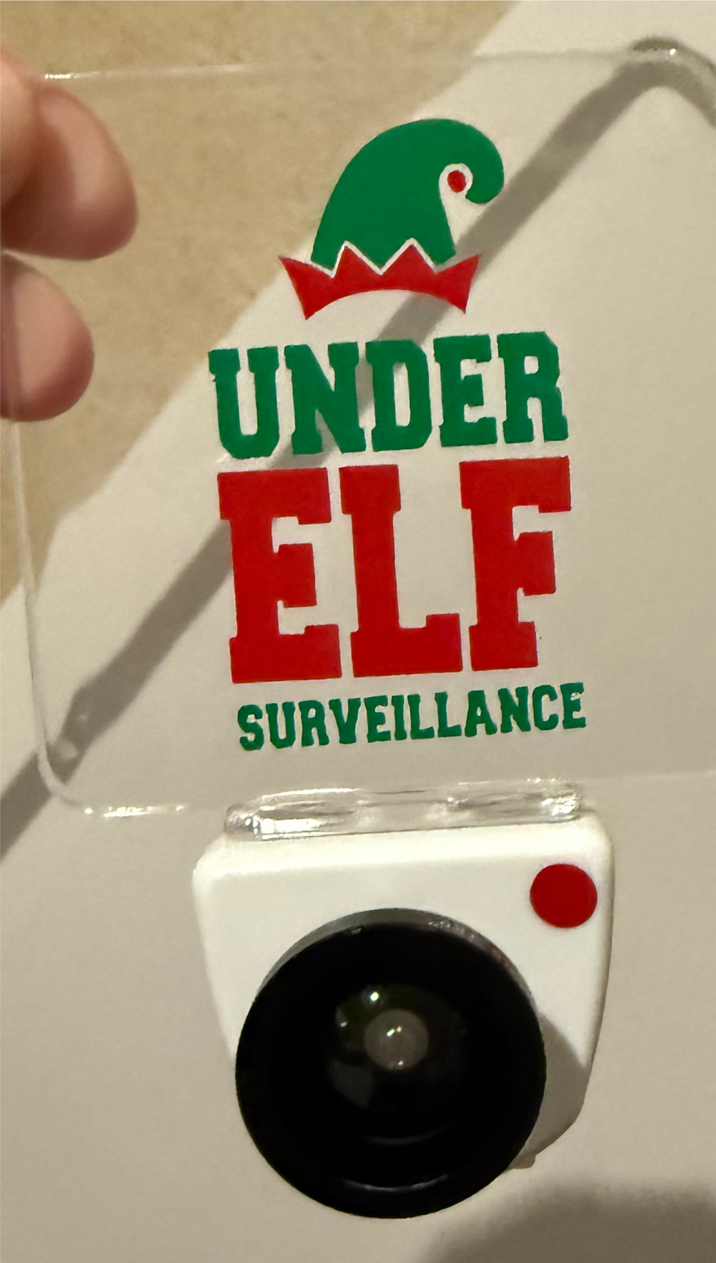 Under Elf Surveillance Night Light