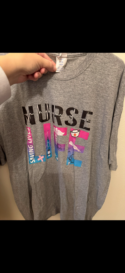 Sport Gray 2XL Nurse Life