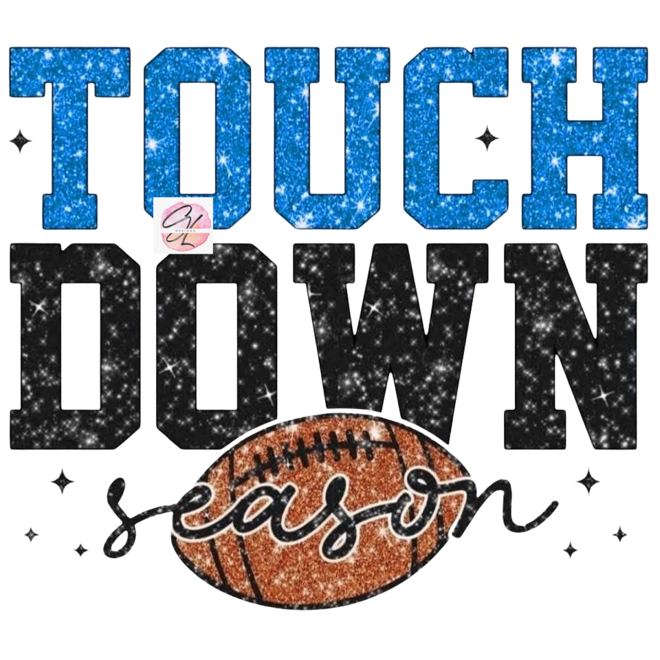Blue Touchdown Season
