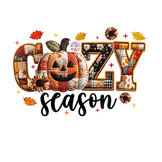 Cozy Season Faux Embroidery