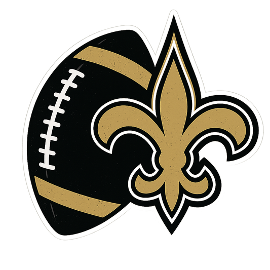 Fleur De Lis & Football