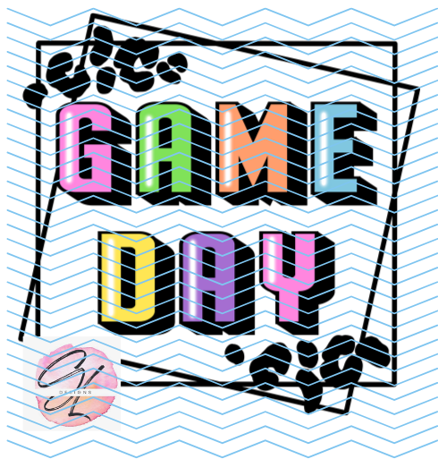 Colorful Game Day
