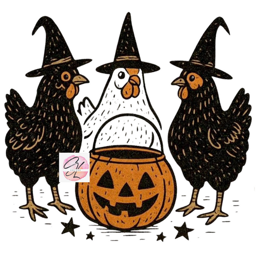 Halloween Chickens