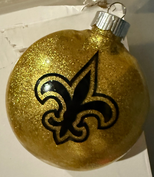 Gold Fleur de Lis Ornament