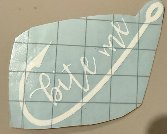 Bite Me Decal