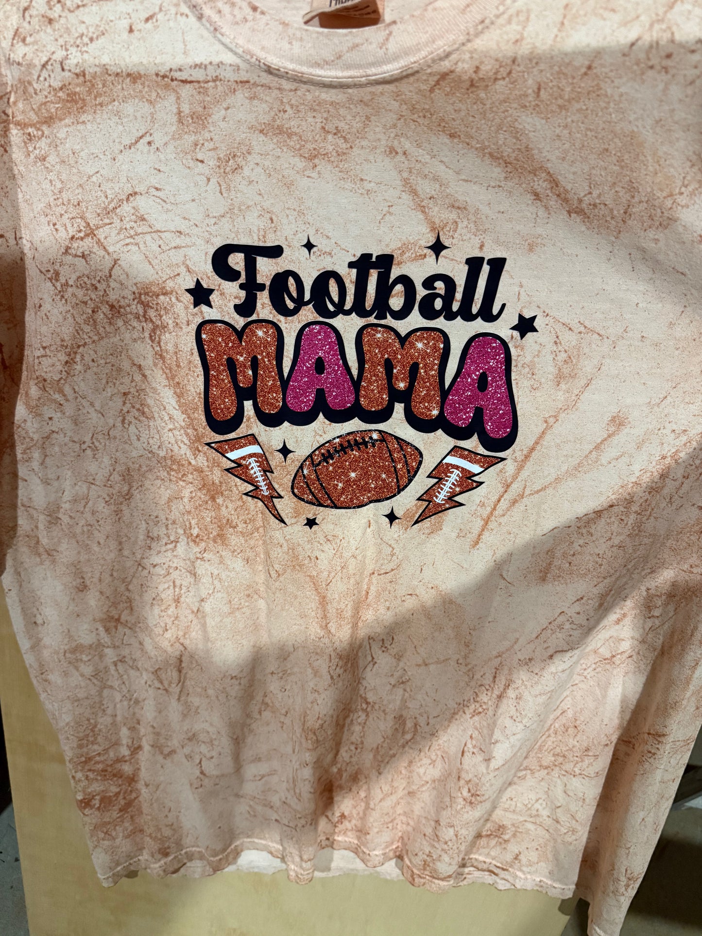 CC Tie Dye 2XL Football Mama