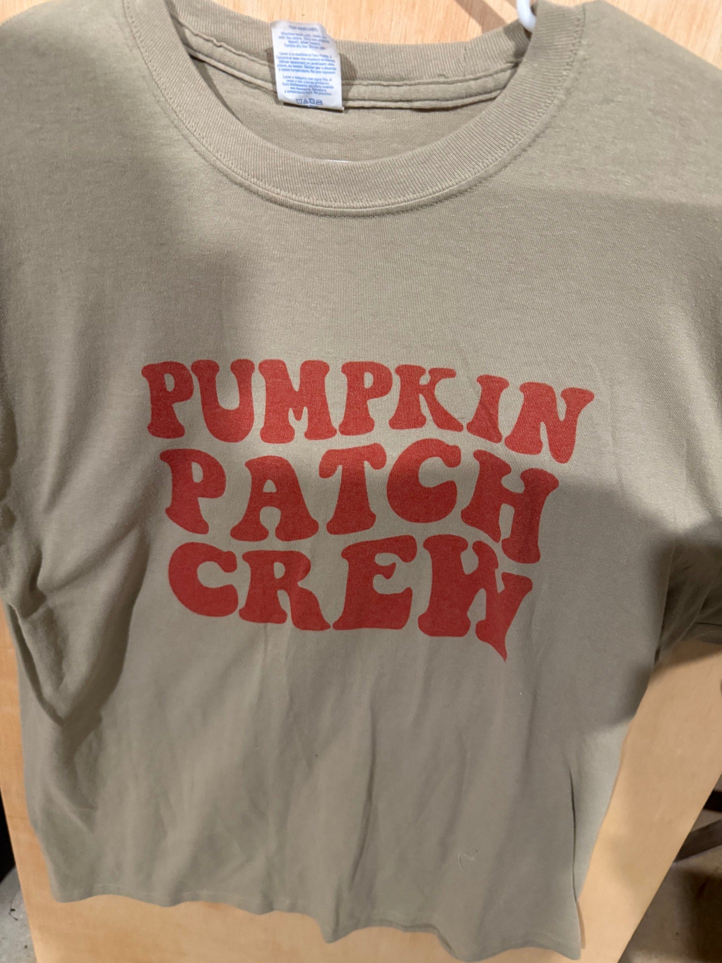 Tan XL Pumpkin Patch Crew