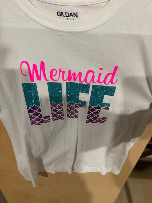 White Youth Large Mermaid Life