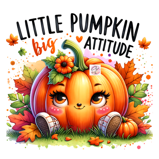 Little Pumpkin Big Attitude 2