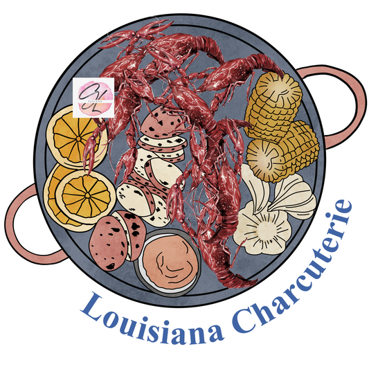 Louisiana Charcuterie Crawfish Plate