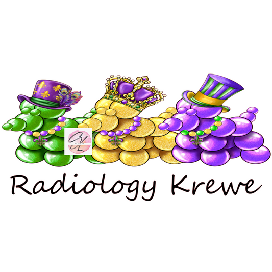 Radiology Krewe Bead Dogs