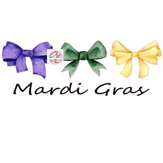 Mardi Gras Bows