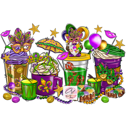 Mardi Gras Cups