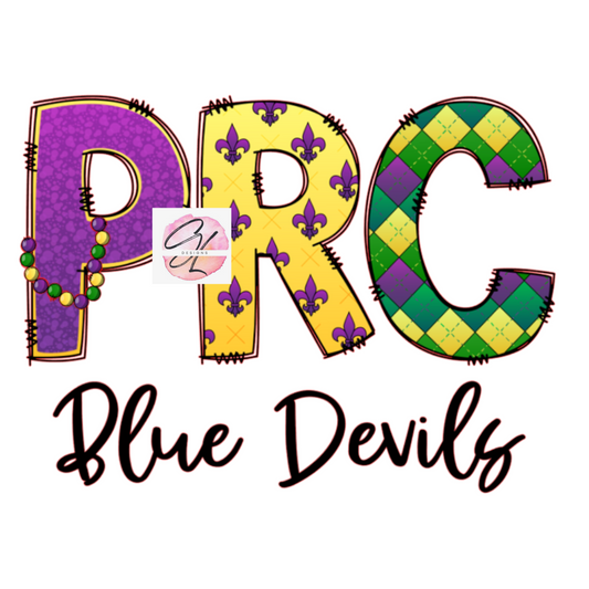 PRC Blue Devils Mardi Gras